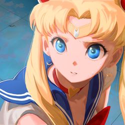 This is a pixiv picture whose title is セーラームーン.