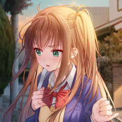 This is a pixiv picture whose title is これからは注意して... 約束だぞ？バカ.