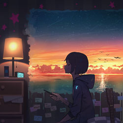 This is a pixiv picture whose title is 理想の窓.