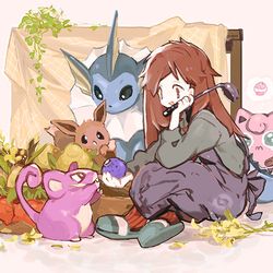 This is a pixiv picture whose title is pkmn.