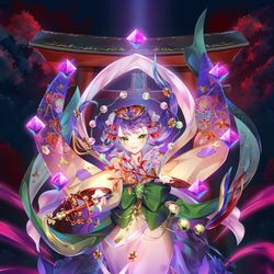This is a pixiv picture whose title is 【ロマンシング サガ リ・ユニバース】零姫.