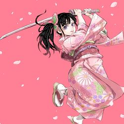 This is a pixiv picture whose title is 栗花落カナヲ生誕祭2020！.