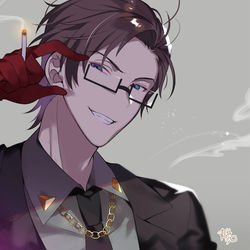 This is a pixiv picture whose title is 銃兎さん.