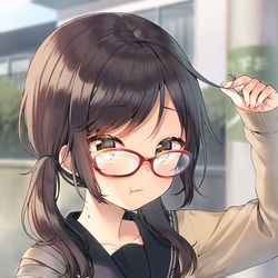 This is a pixiv picture whose title is やっぱり変かな…？.