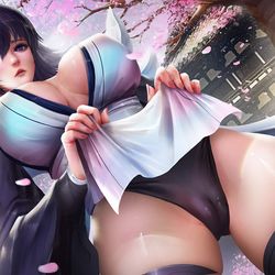 This is a pixiv picture whose title is Iroha.