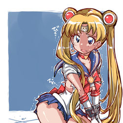 This is a pixiv picture whose title is セーラームーン.
