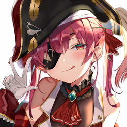 This is a pixiv picture whose title is 宝鐘マリン.
