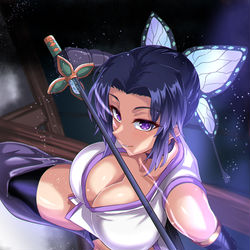 This is a pixiv picture whose title is くノ一胡蝶しのぶ.