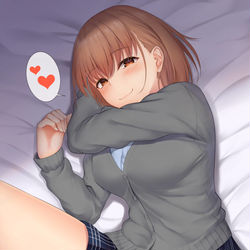 This is a pixiv picture whose title is 寝そべり.