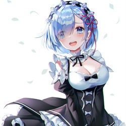 This is a pixiv picture whose title is レム.