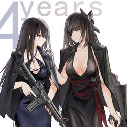 This is a pixiv picture whose title is 4周年.