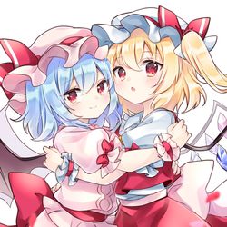 This is a pixiv picture whose title is レミフラぎゅっ！.