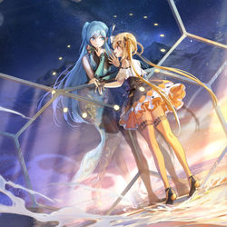 This is a pixiv picture whose title is 西西里的自由诗.