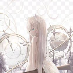 This is a pixiv picture whose title is White.