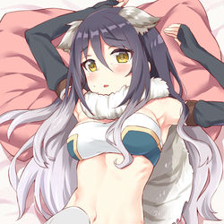 This is a pixiv picture whose title is シオリンに添い寝して差し上げたい.