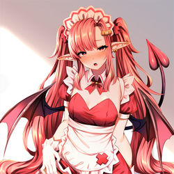 This is a pixiv picture whose title is メイドメアリー.