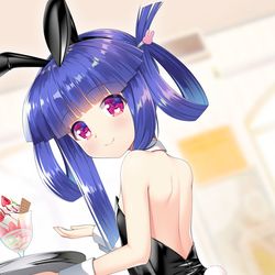 This is a pixiv picture whose title is エンジェルモート・バニーガールDAY.