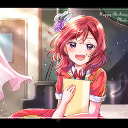 This is a pixiv picture whose title is 真姫ちゃんバースデー.