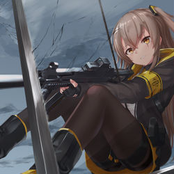 This is a pixiv picture whose title is 強襲.
