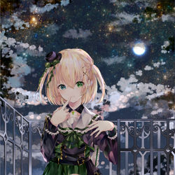This is a pixiv picture whose title is オリジナル魔法少女.