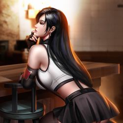 This is a pixiv picture whose title is Tifa.
