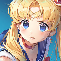 This is a pixiv picture whose title is セーラームーン.