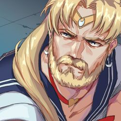 This is a pixiv picture whose title is 美青年戦士.