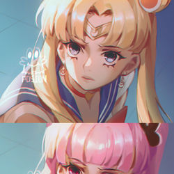 This is a pixiv picture whose title is sailormoonredraw.