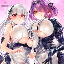 This is a pixiv picture whose title is ロイヤルメイドの秘密・・・♡.