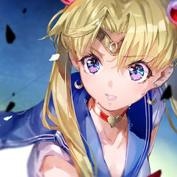 This is a pixiv picture whose title is セーラームーン.