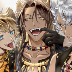 This is a pixiv picture whose title is サバナクロー.