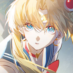 This is a pixiv picture whose title is セーラームーン.