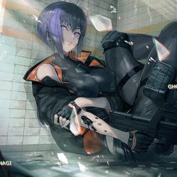 This is a pixiv picture whose title is 「sac_2045 草薙素子」.