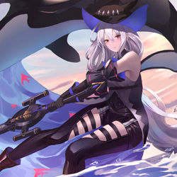 This is a pixiv picture whose title is Tidal elegy.