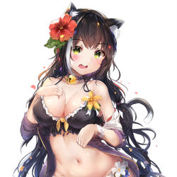 This is a pixiv picture whose title is 🐱.