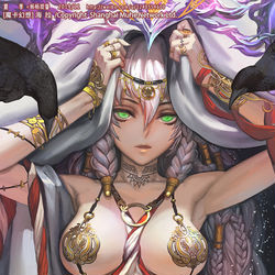 This is a pixiv picture whose title is 魔卡幻想-海拉.