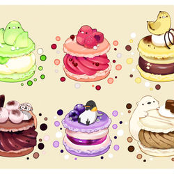 This is a pixiv picture whose title is トゥンカロンつめ.