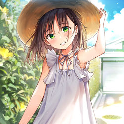This is a pixiv picture whose title is ★.