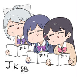 This is a pixiv picture whose title is JK組.