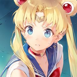 This is a pixiv picture whose title is セーラームーン.