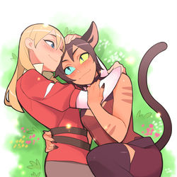 This is a pixiv picture whose title is アドーラ&キャトラ.