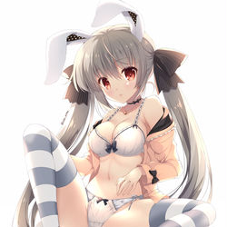 This is a pixiv picture whose title is うさみみさん★.