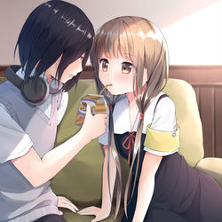 This is a pixiv picture whose title is ぢゅーってやる石ミコ！.