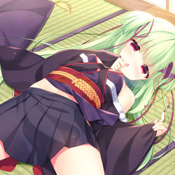 This is a pixiv picture whose title is 「なっ、なにをするのだ…」.