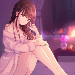 This is a pixiv picture whose title is ナデシコトワイライト.