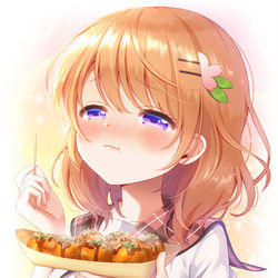 This is a pixiv picture whose title is 美味しい顔のココアさん！.