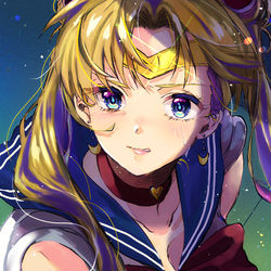 This is a pixiv picture whose title is セーラームーン.