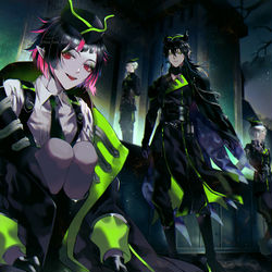 This is a pixiv picture whose title is ディアソムニア.
