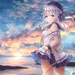 This is a pixiv picture whose title is 「apres la pluie」.