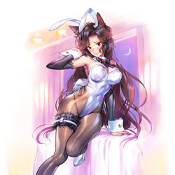 This is a pixiv picture whose title is バニー影狼.